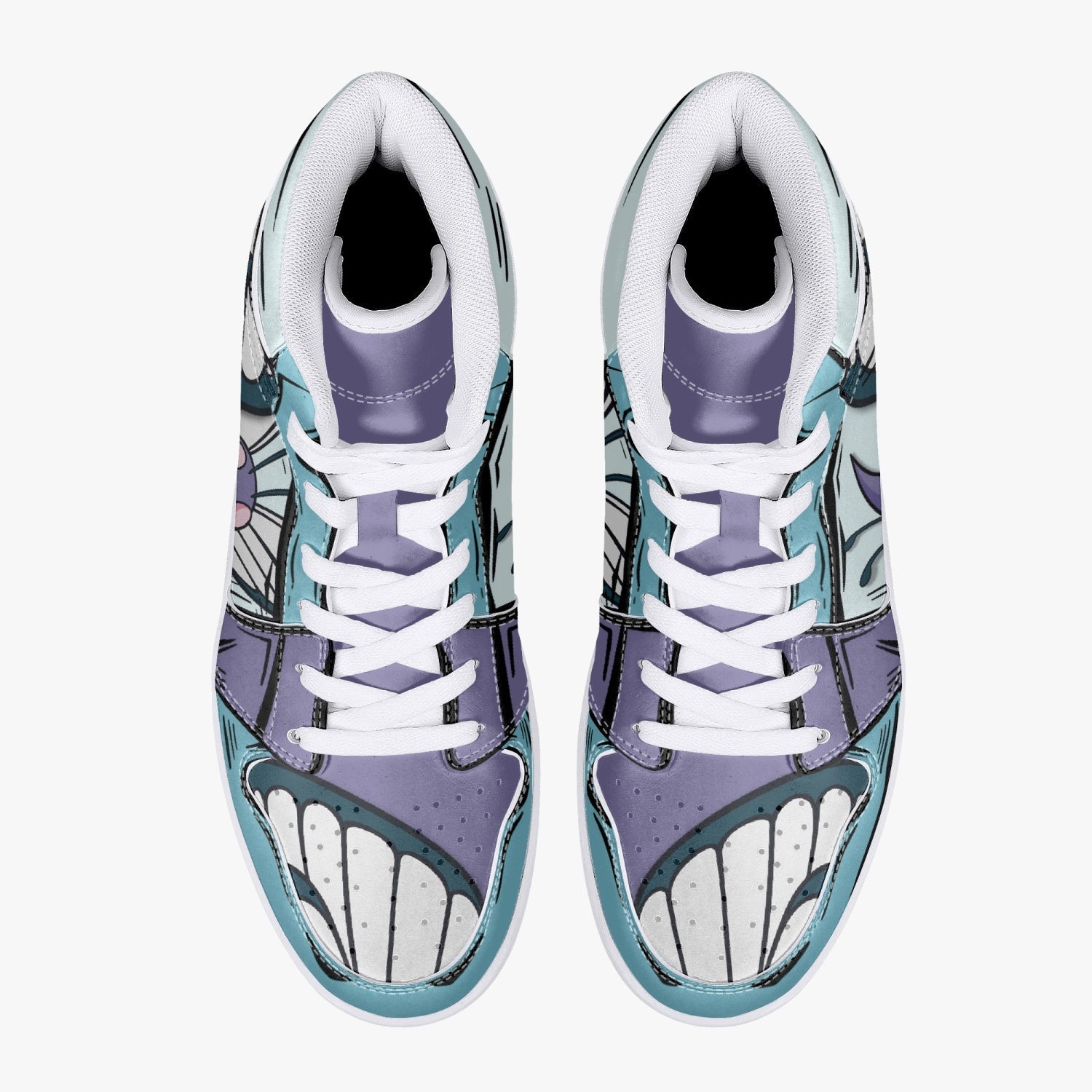 Butterfree Pokemon Mid 1 Basketball Shoes