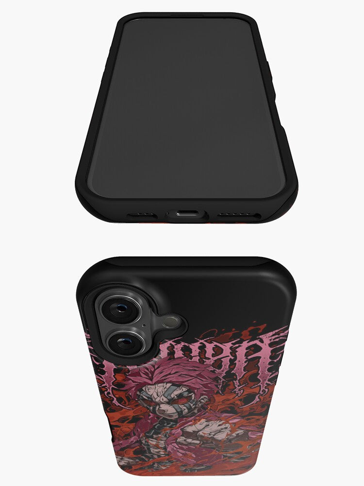 Nysekai "Upper Moon No 3" Demon Slayer iPhone 11Pro max-16Pro max Tough Case