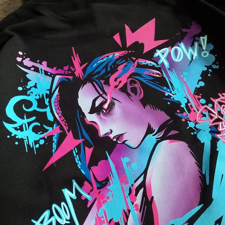 Wildcard Jinx League of Legends Unisex Hoodie - Nysekai