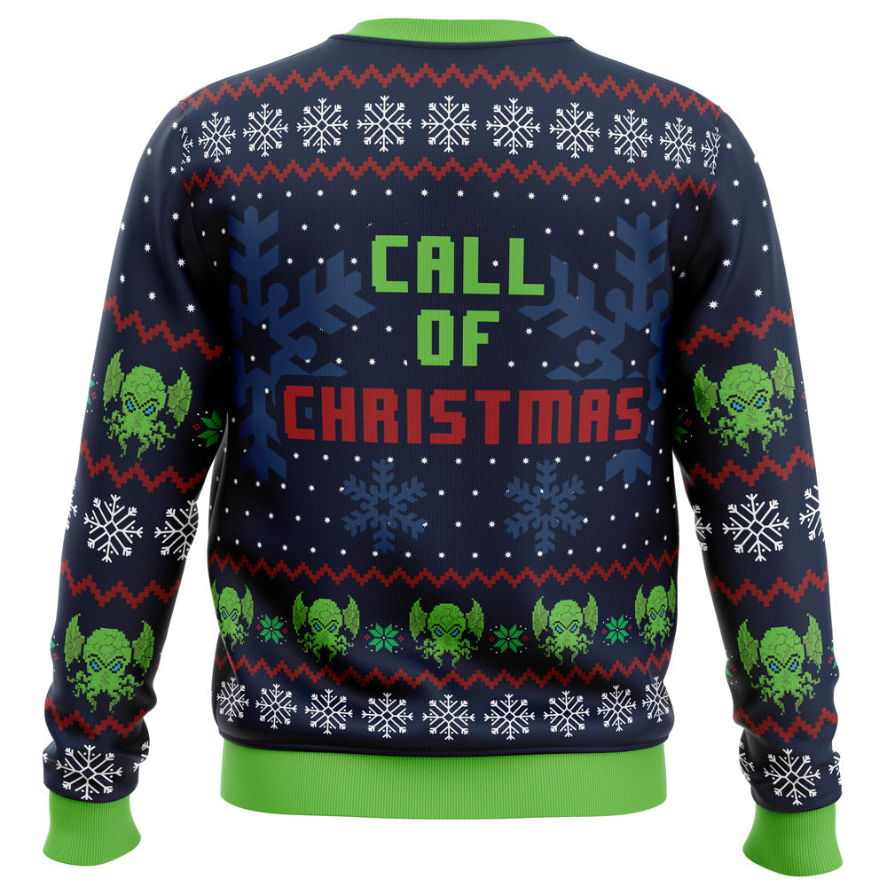 Call Of Christmas Cthulhu Ugly Christmas Sweater