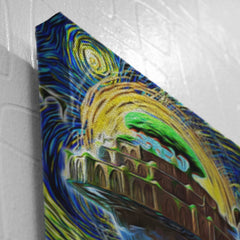 Castle in the Sky Starry Night Studio Ghibli Canvas Print Wall Art - Nysekai