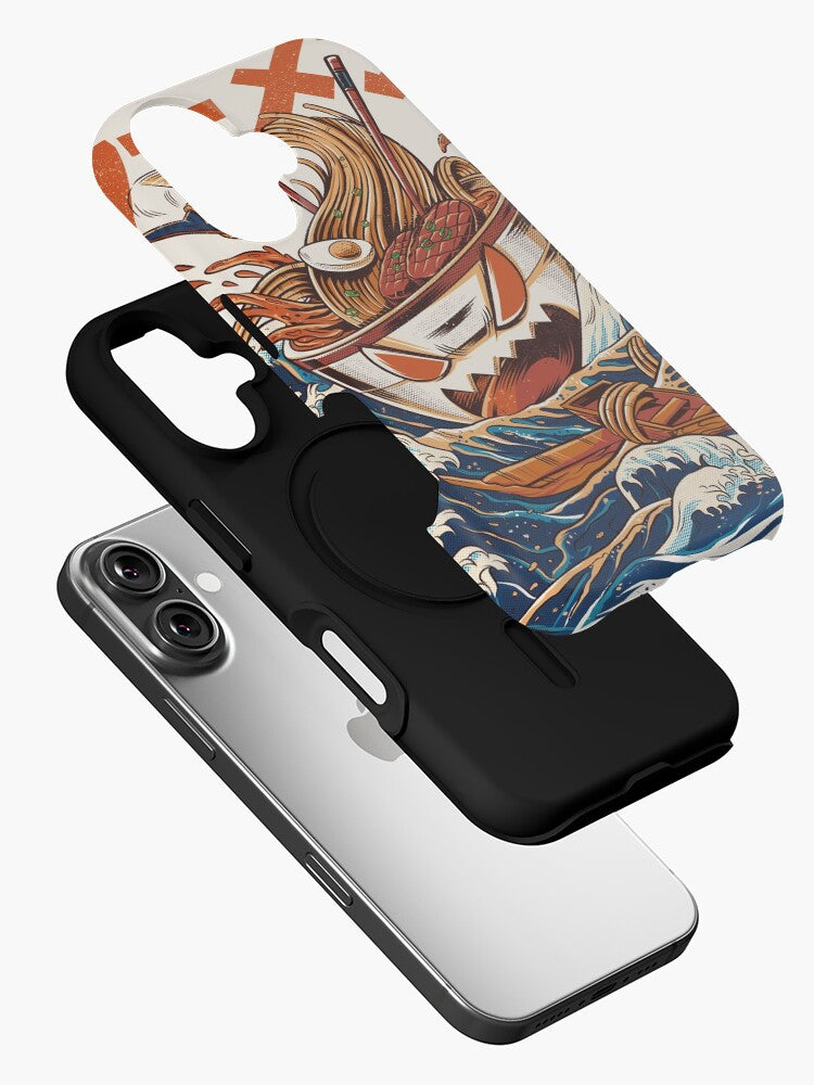 Nysekai "The Great Ramen off Kanagawa" iPhone (11 Pro - 16 Pro) Phone Case