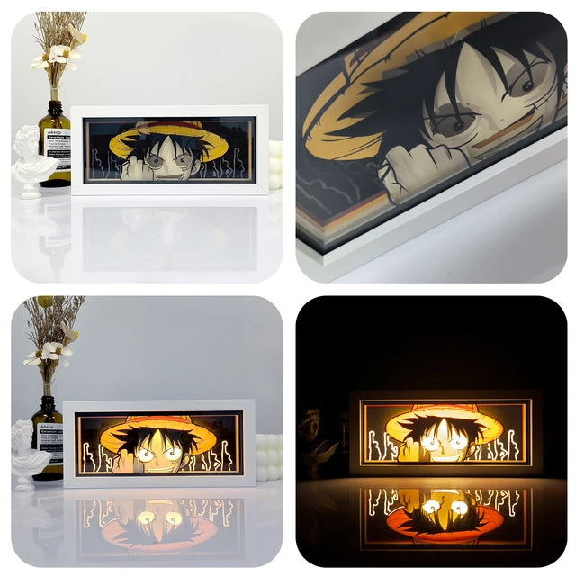 Nysekai "Luffy Spirit" One Piece Anime Light Box USB cable