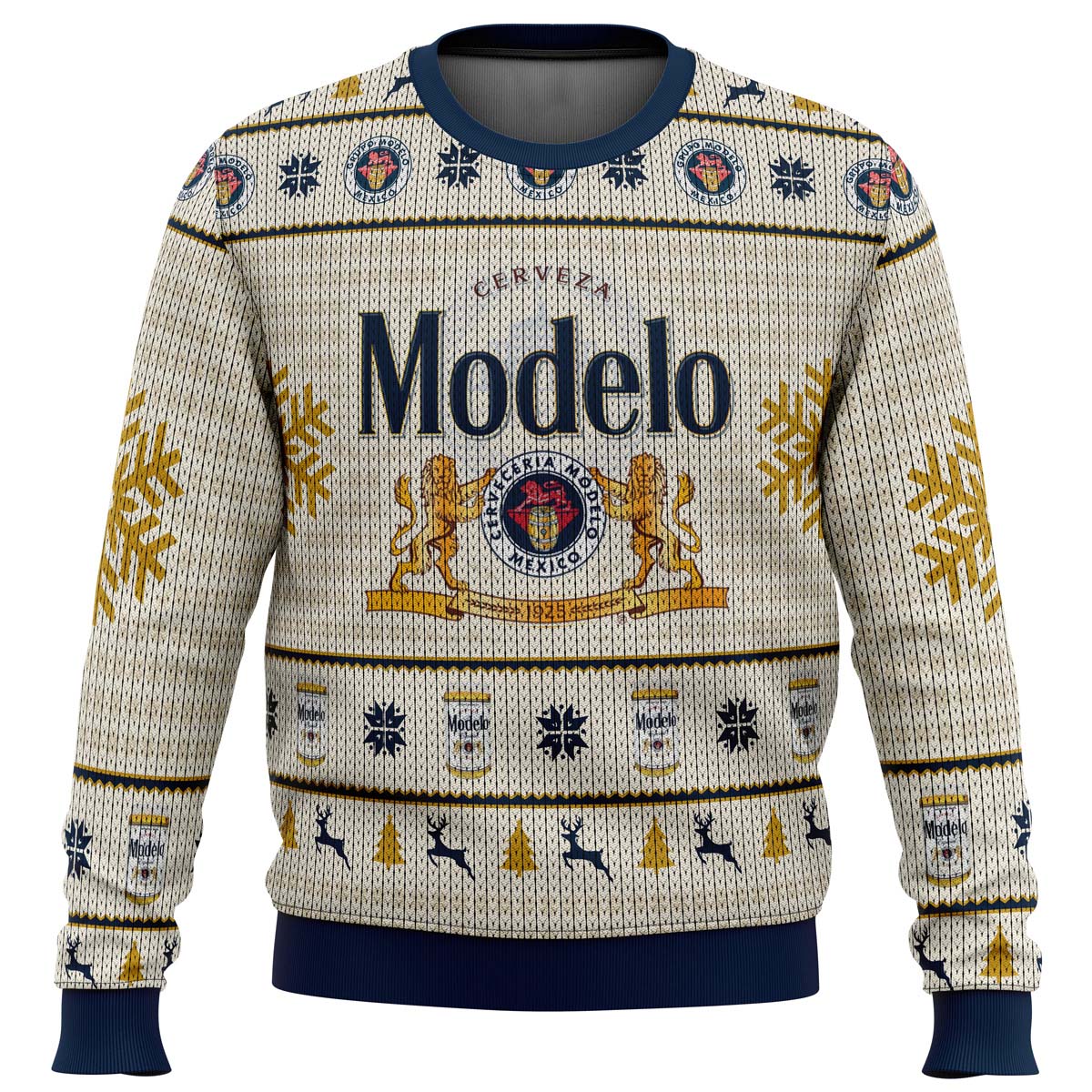 Cerveza Modelo Ugly Christmas Sweater