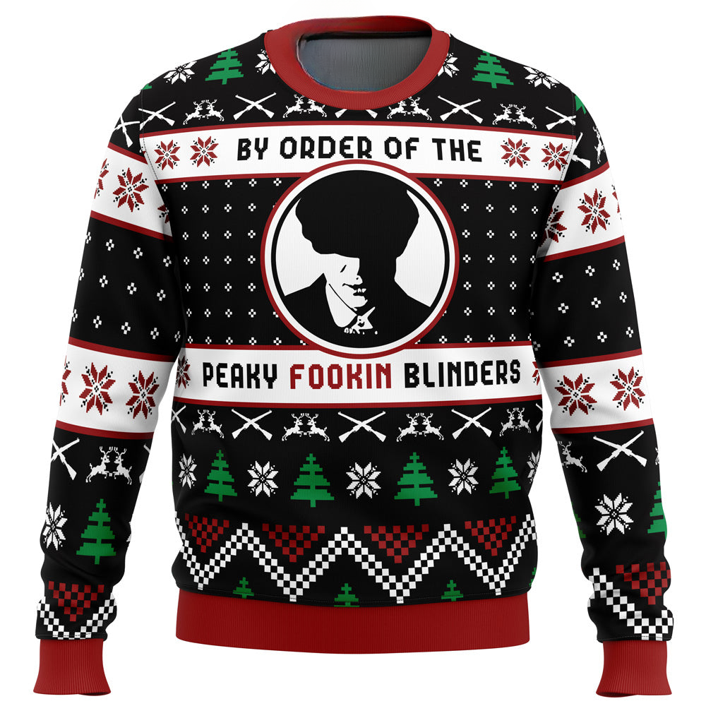 By The Order of The Peaky Blinders Peaky Blinders Ugly Christmas Sweater