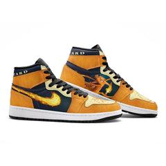 Charizard's Flame Pokemon Mid 1 Basketball Shoes