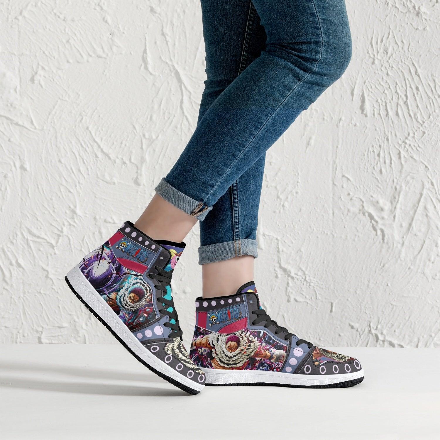 Charlotte Katakuri One Piece Mid 1 Basketball Shoes