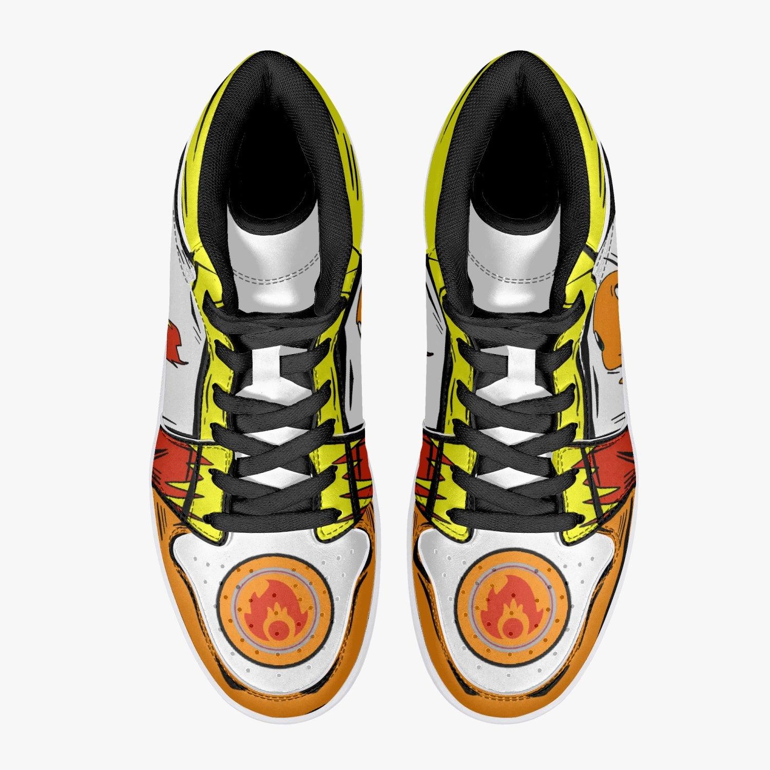 Charmander Pokemon Mid 1 Basketball Shoes