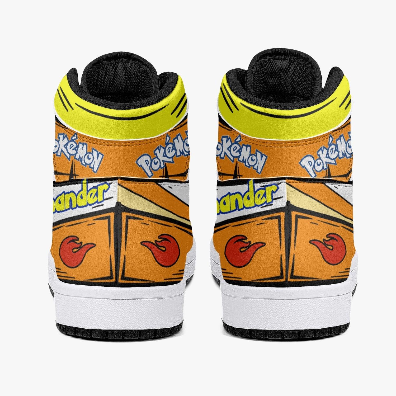 Charmander Pokemon Mid 1 Basketball Shoes