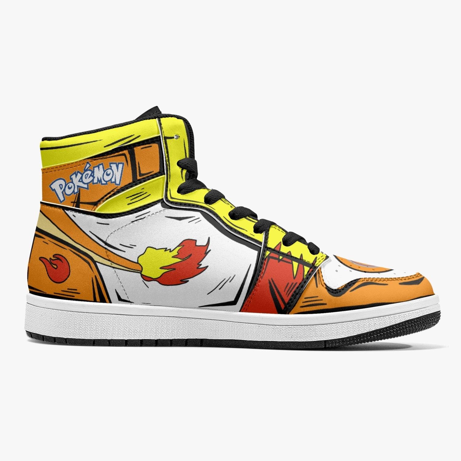 Charmander Pokemon Mid 1 Basketball Shoes