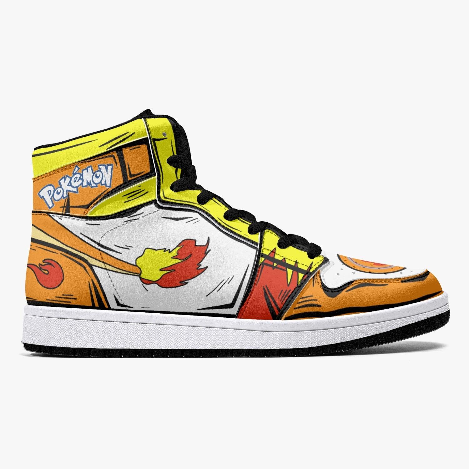 Charmander Pokemon Mid 1 Basketball Shoes