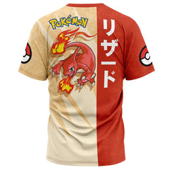 Charmeleon Attack Pokemon T-Shirt