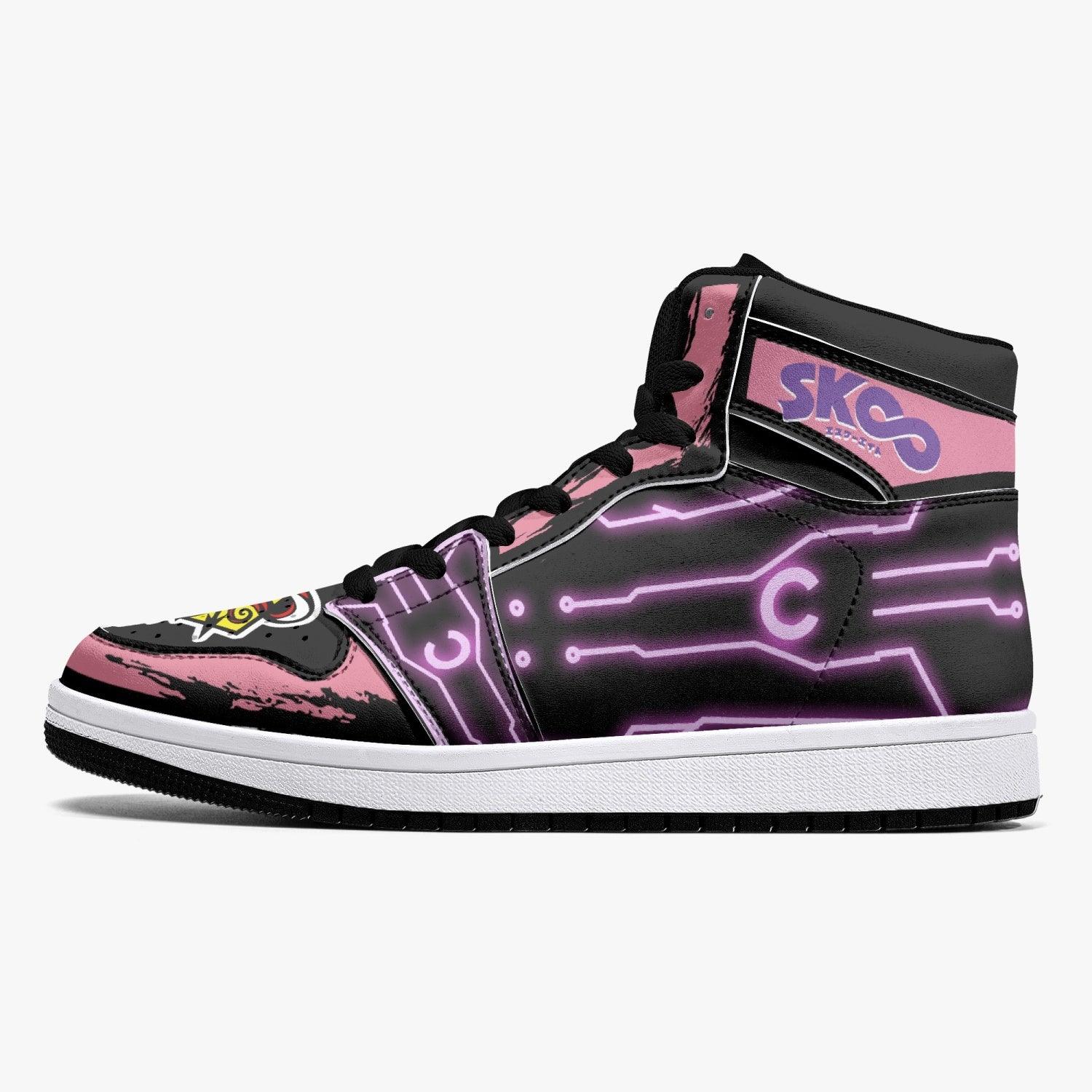 Cherry Blossom SK8 the Infinity Mid 1 Basketball Shoes