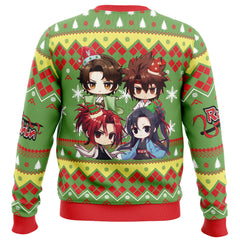 Chibi Christmas Rurouni Kenshin Samurai X Ugly Christmas Sweater