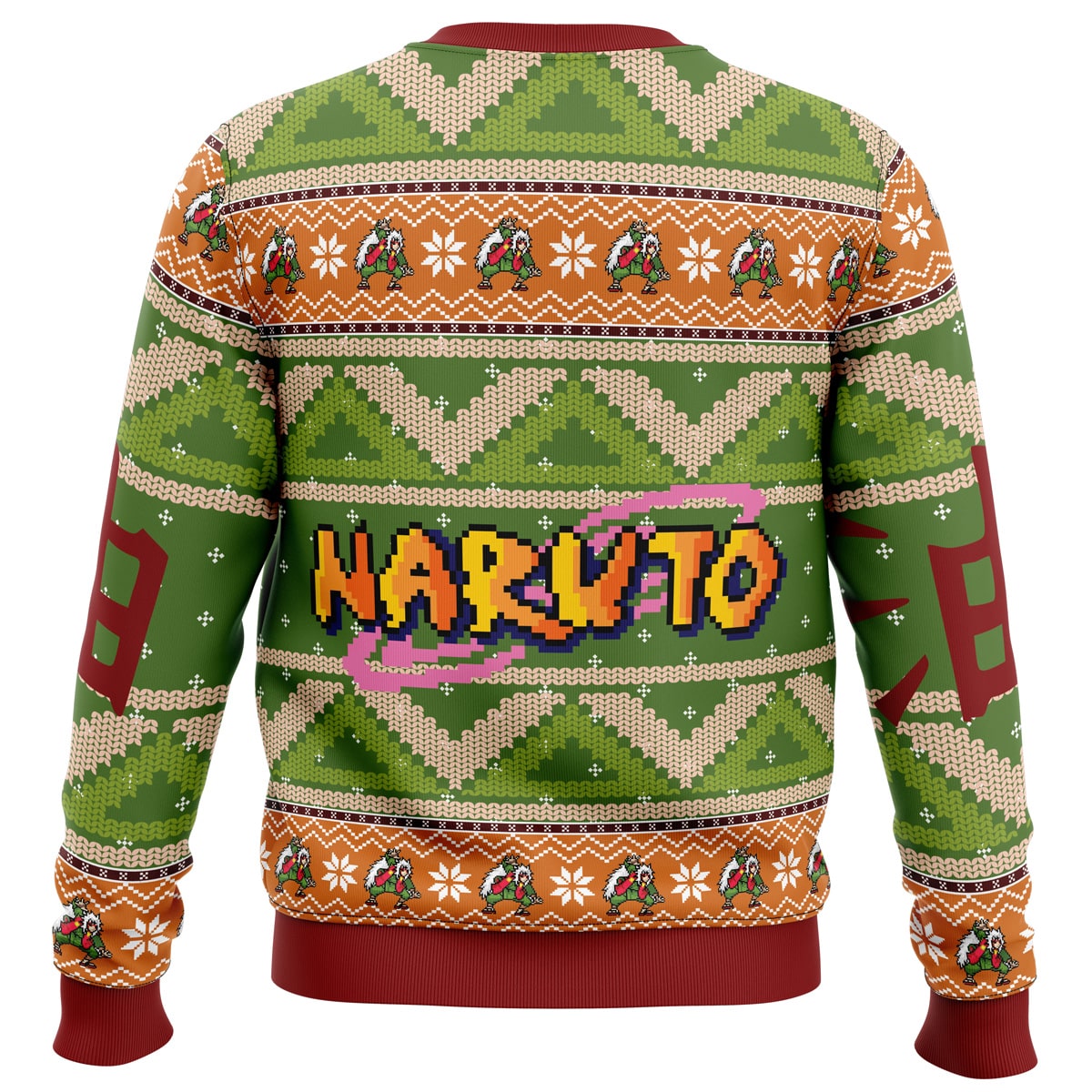 Chibi Jiraiya Naruto Ugly Christmas Sweater