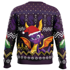 Christmas Dragon Spyro Ugly Christmas Sweater