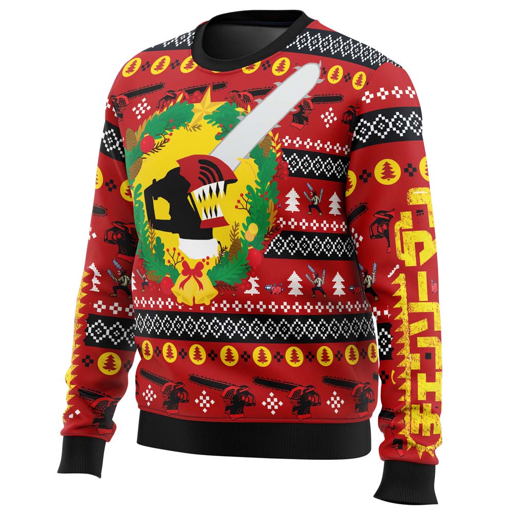 Christmas Dream Chainsaw Man Ugly Christmas Sweater