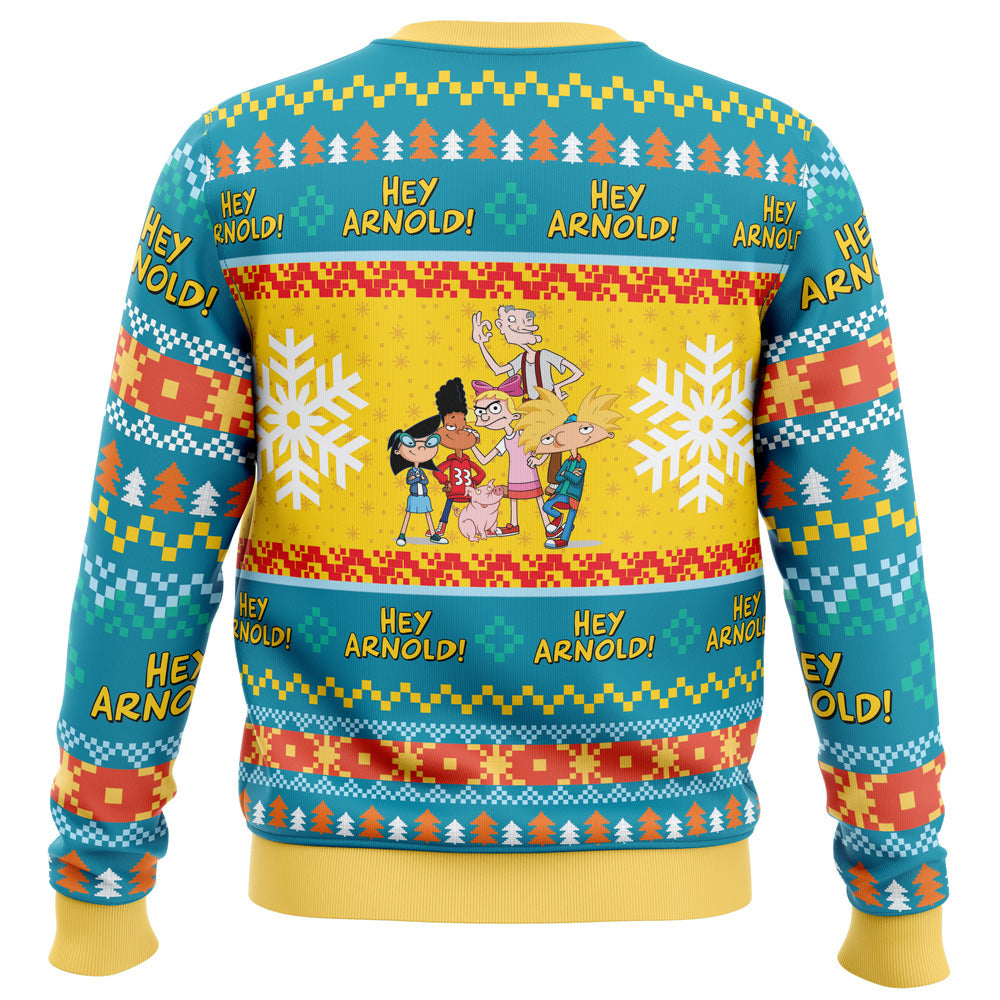 Christmas Hey Arnold! Nickelodeon Ugly Christmas Sweater