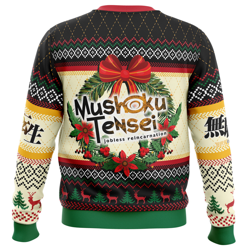 Christmas Is Here Mushoku Tensei: Jobless Reincarnation Ugly Christmas Sweater