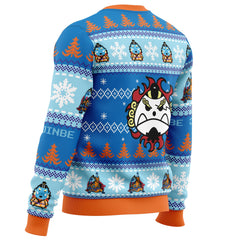 Christmas Jinbe One Piece Ugly Christmas Sweater