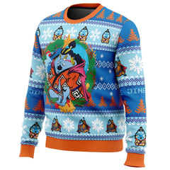 Christmas Jinbe One Piece Ugly Christmas Sweater