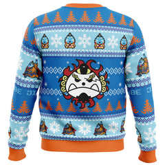 Christmas Jinbe One Piece Ugly Christmas Sweater