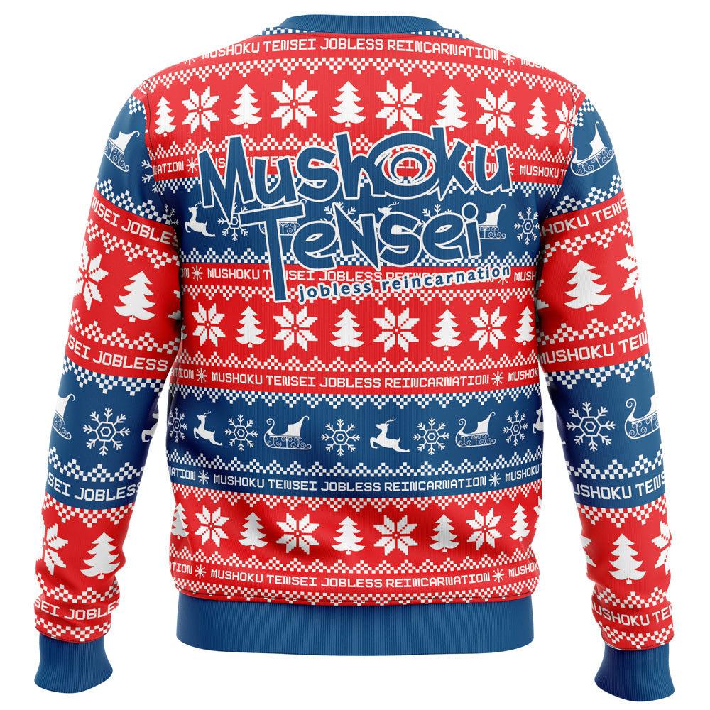 Christmas Joy Mushoku Tensei: Jobless Reincarnation Ugly Christmas Sweater