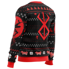 Christmas Red Guts Berzerk Ugly Christmas Sweater