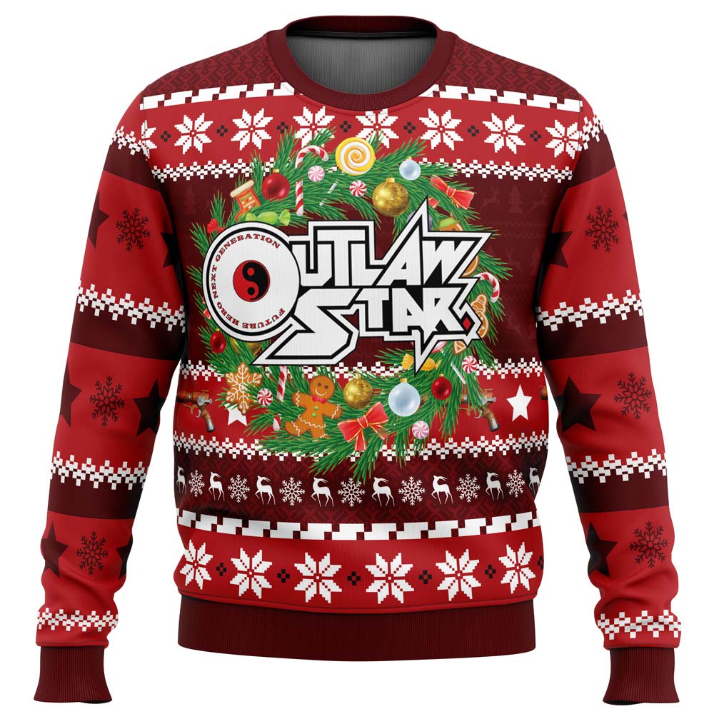 Christmas Time Outlaw Star Ugly Christmas Sweater