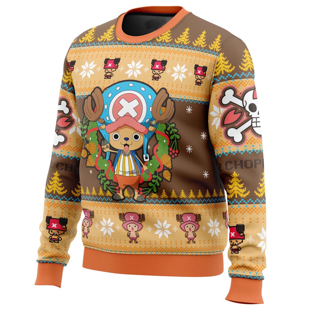 Christmas Tony Chopper One Piece Ugly Christmas Sweater