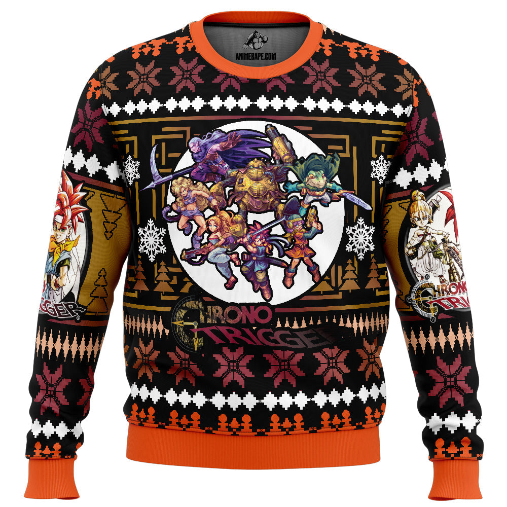 Chrono Heroes Chrono Trigger Ugly Christmas Sweater