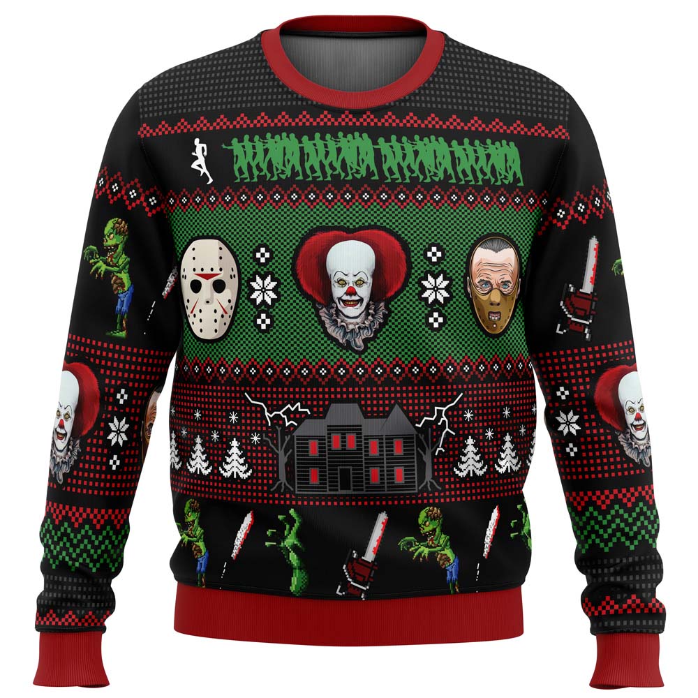 Classic Horror Christmas Ugly Christmas Sweater