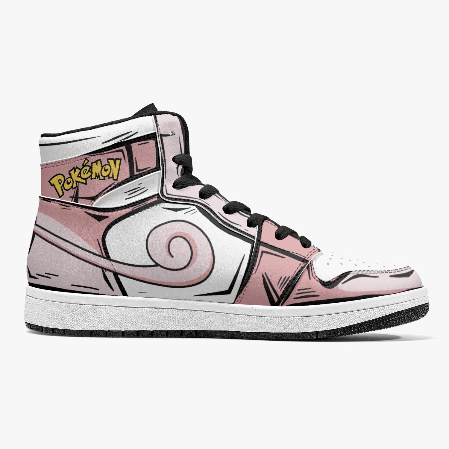 Clefairy Pokemon Mid 1 Basketball Shoes