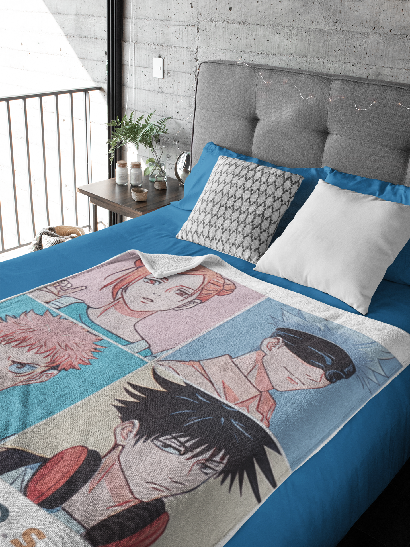  Friends X Jujutsu Kaisen Blanket