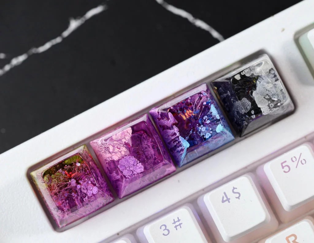 Custom color artisan keycap - Hirosart