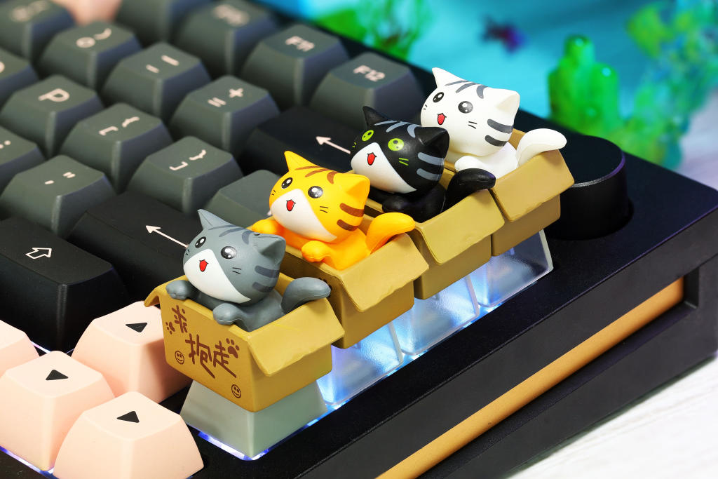 Cute cat keycap ver 2 - Hirosart