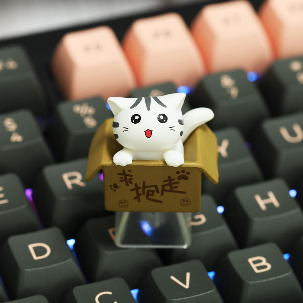 Cute cat keycap ver 2 - Hirosart