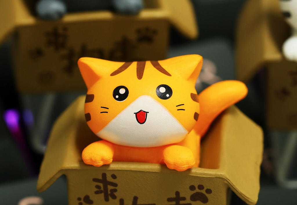 Cute cat keycap ver 2 - Hirosart