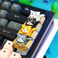 Cute cat keycap ver 2 - Hirosart