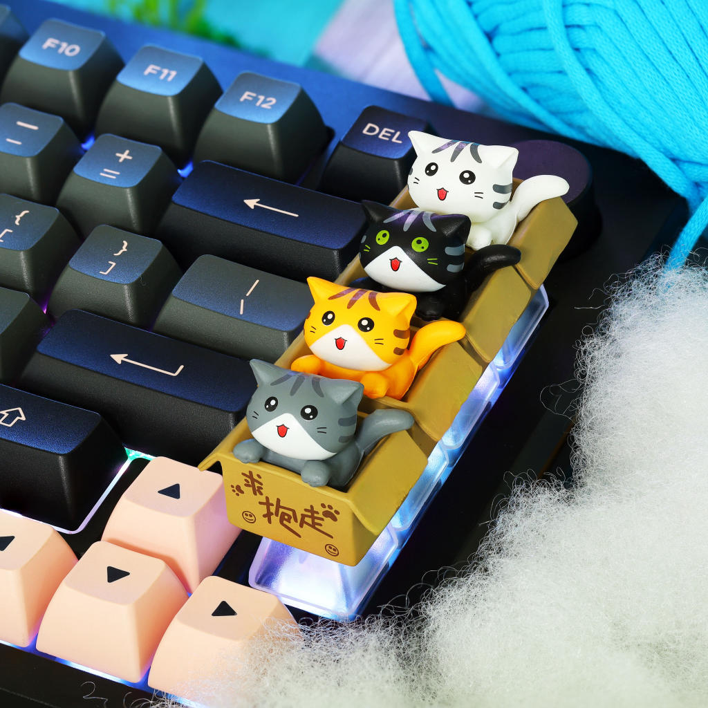 Cute cat keycap ver 2 - Hirosart