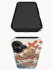 Nysekai "The Great Ramen off Kanagawa" iPhone (11 Pro - 16 Pro) Phone Case