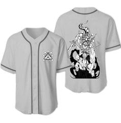 Nysekai "Jujutsu Kaisen Sukuna & Mahoraga" Baseball Jersey