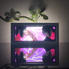 Nysekai "Itachi x Sasuke" Naruto Anime Light Box USB cable