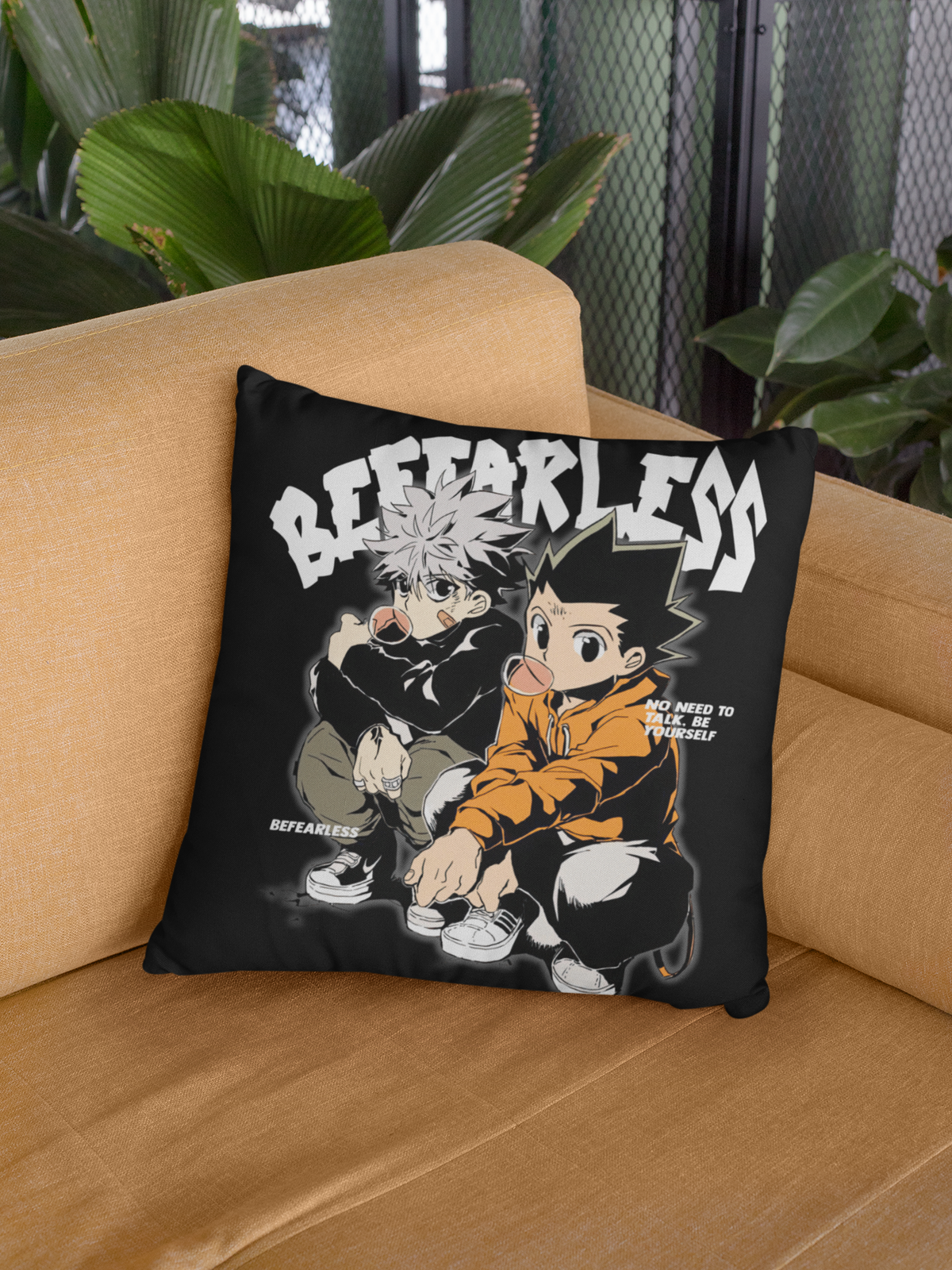 Nysekai "Gon & Killua X Fearless" Pillow