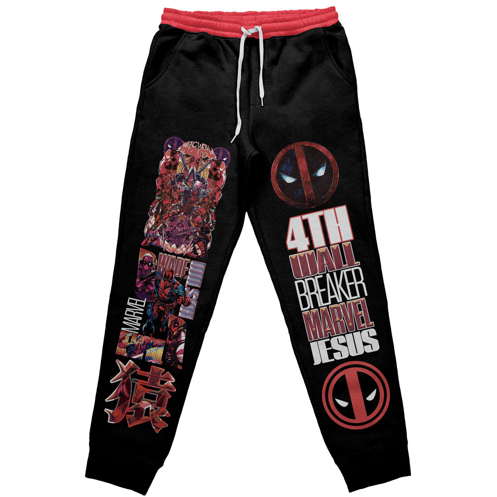 Deadpool Marvel Comics Streetwear Sweatpants