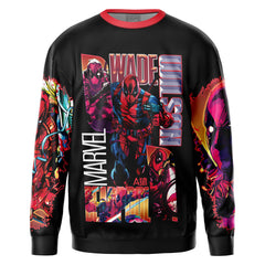 Deadpool Marvel Comics Streetwear Sweatshirt