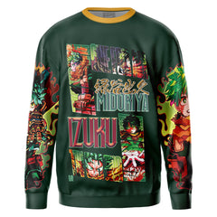 Midoriya Izuku V2 My Hero Academia Streetwear Sweatshirt