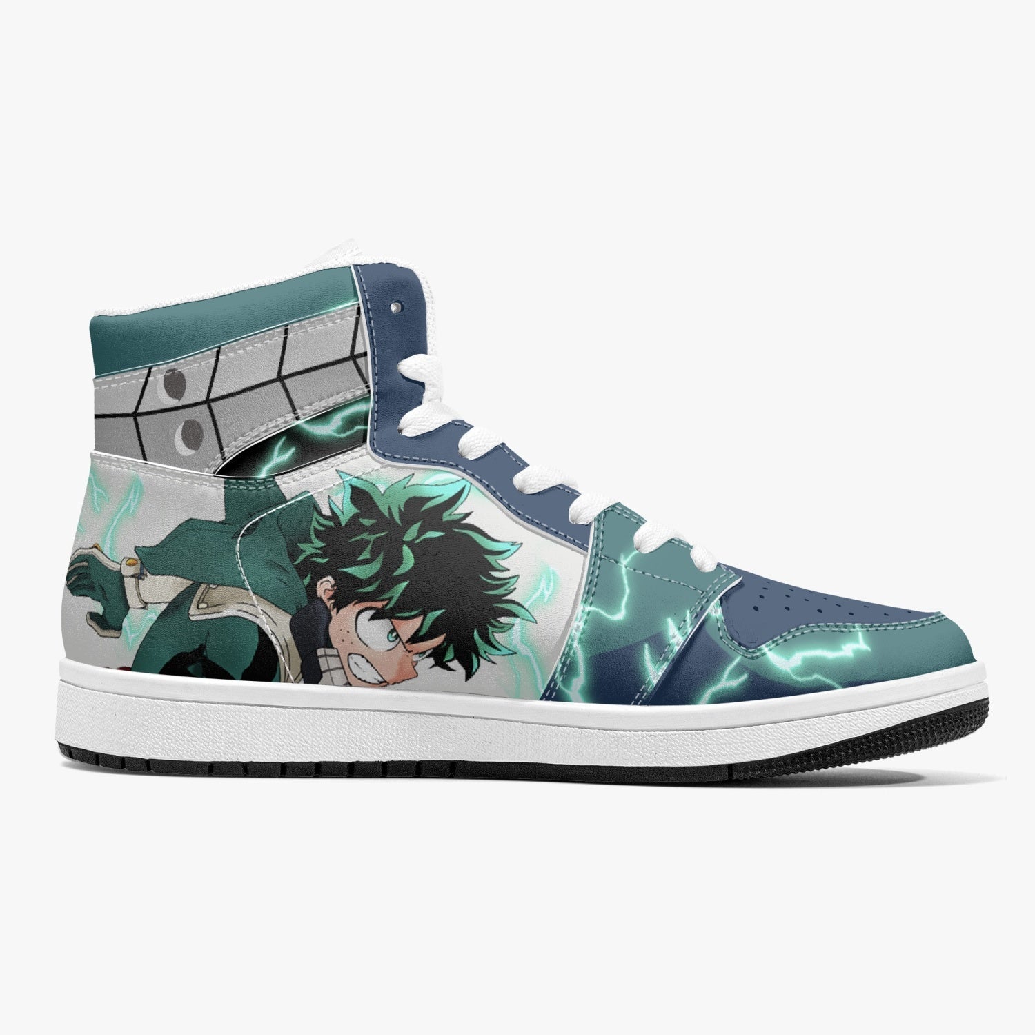 Deku and Bakugo My Hero Academia Mid 1 Basketball Shoes for Kids