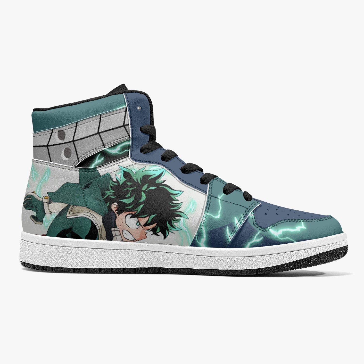 Deku and Bakugo My Hero Academia Mid 1 Basketball Shoes for Kids