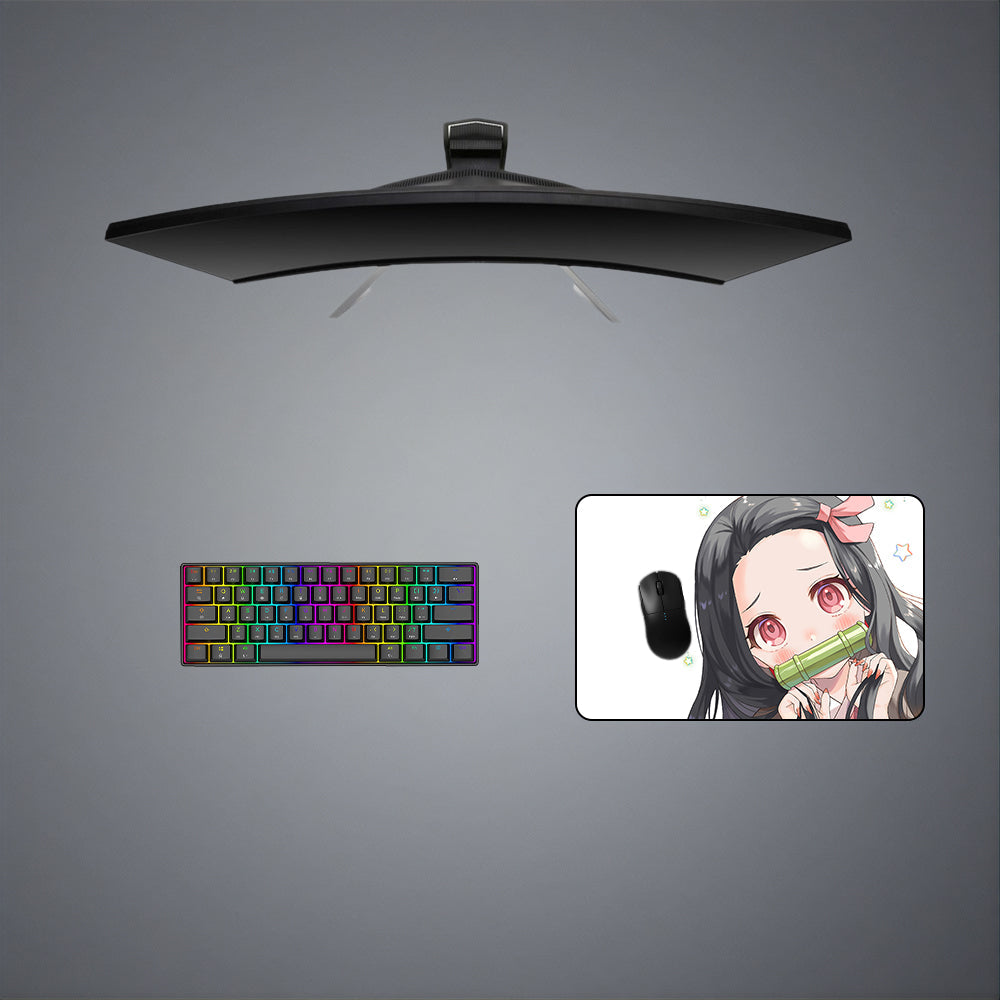 Demon Slayer Nezuko Cute Design M-XXL Size Gaming Mouse Pad Computer Desk Mat
